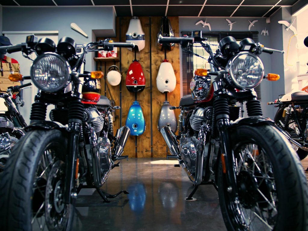 Personnalisation de motos Royal Enfield